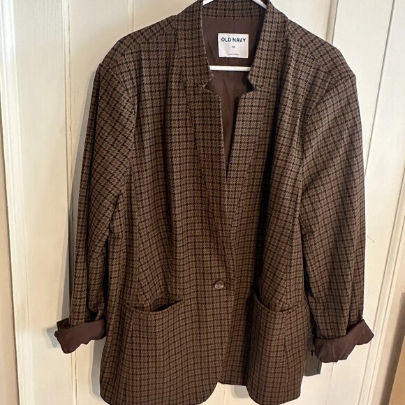 | OLD NAVY | Houndstooth Blazer - Picture 1 of 6